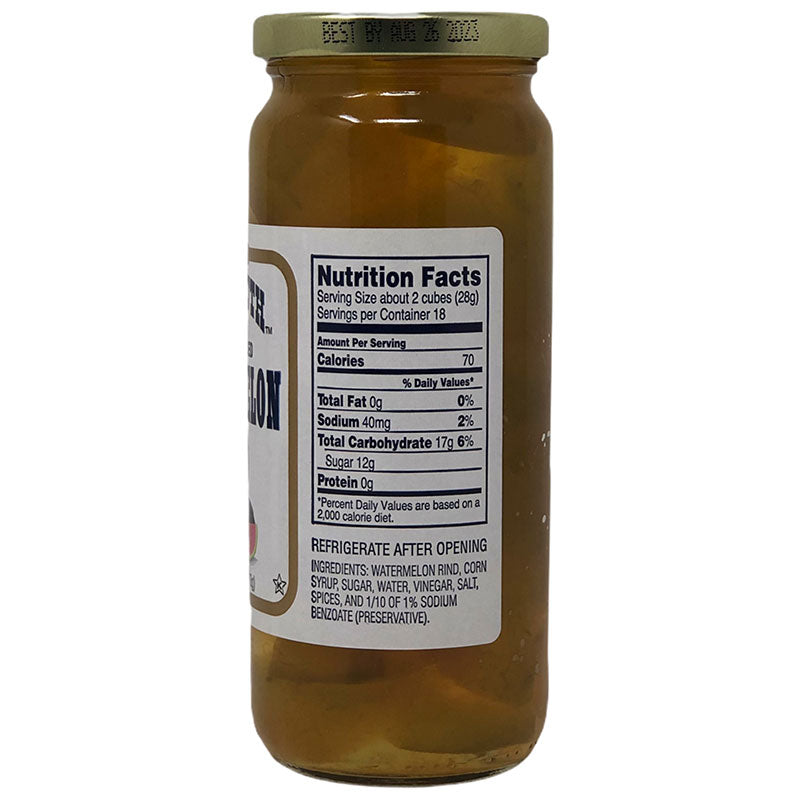 Old South Sweet Pickled Watermelon Rind - 20 oz